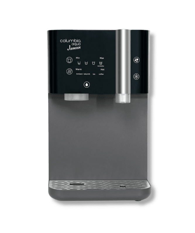 JUMAN BLACK agua fría y caliente y con gas – dispensador digital