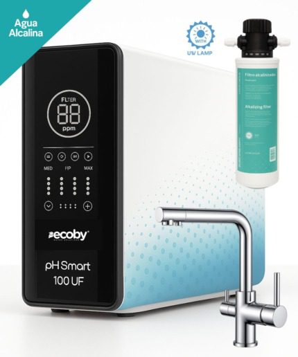 agua alcalina pH Smart 100 UF