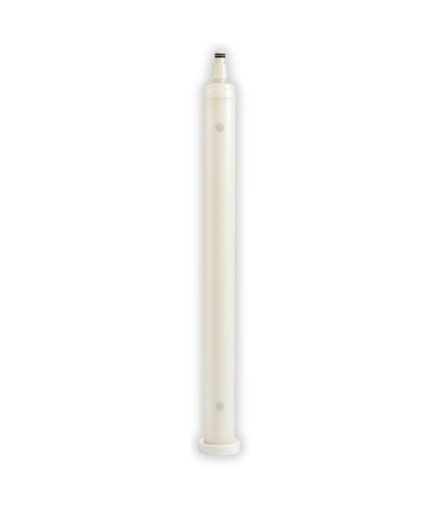 Replacement ultrafiltration filter Lógico Aqua Pro 21 inches, white cylindrical cartridge with double O-ring, white bottom.