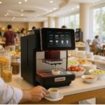 Soluciones de café para hoteles y complejos turísticos en renting en buffet de desayuno