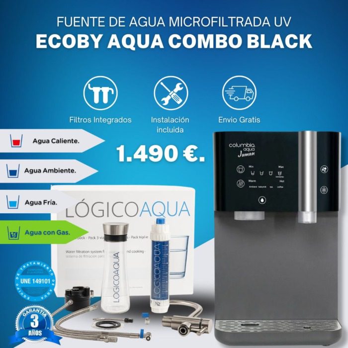 ECOBY AQUA COMBO BLACK